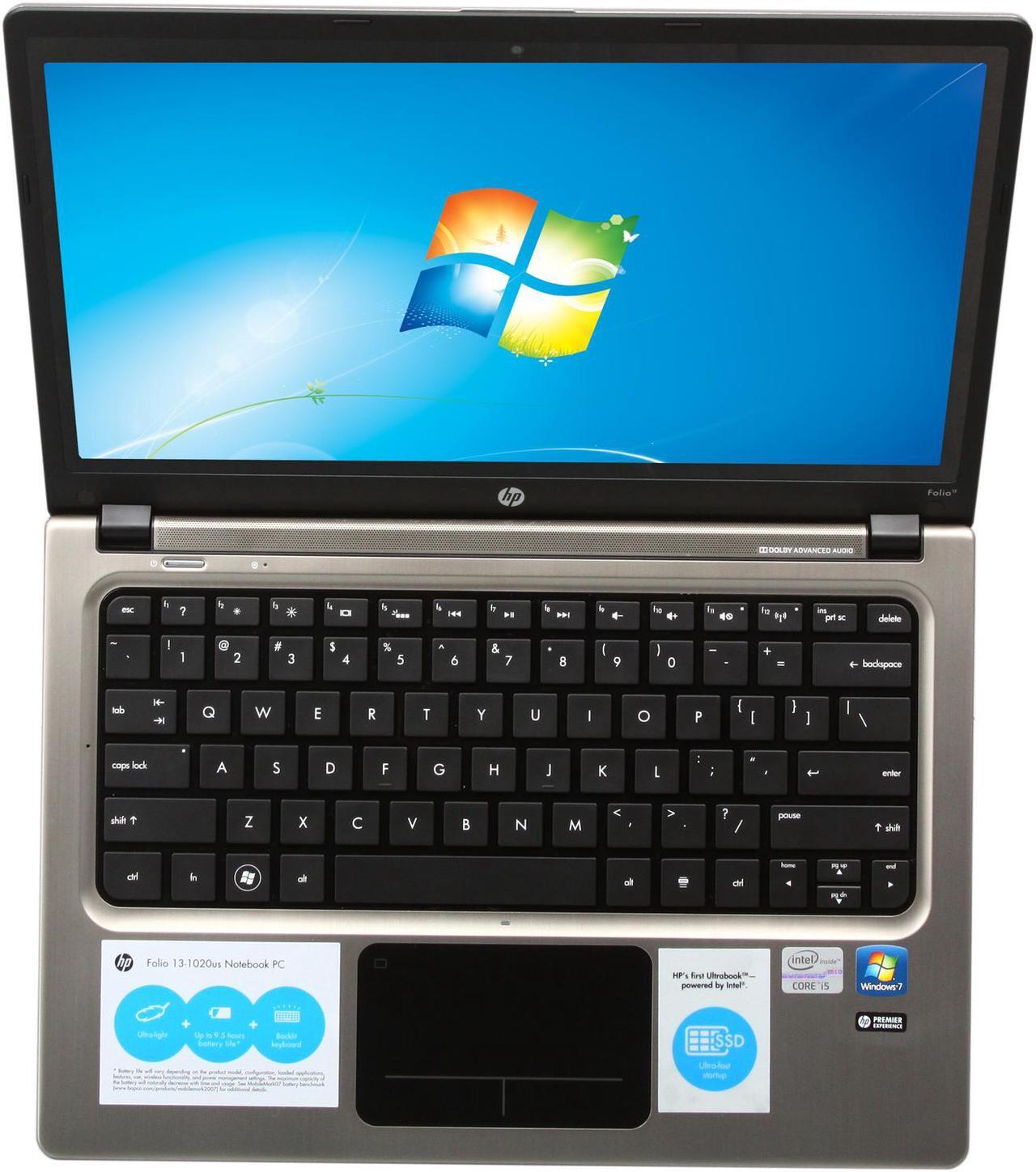 Alt view image 6 of 8 - HP Folio 13-1020us Ultrabook Intel Core i5 2467M(1.60GHz) 13.3" 4GB Memory DDR3 128GB SSD HDD Intel HD Graphics 3000