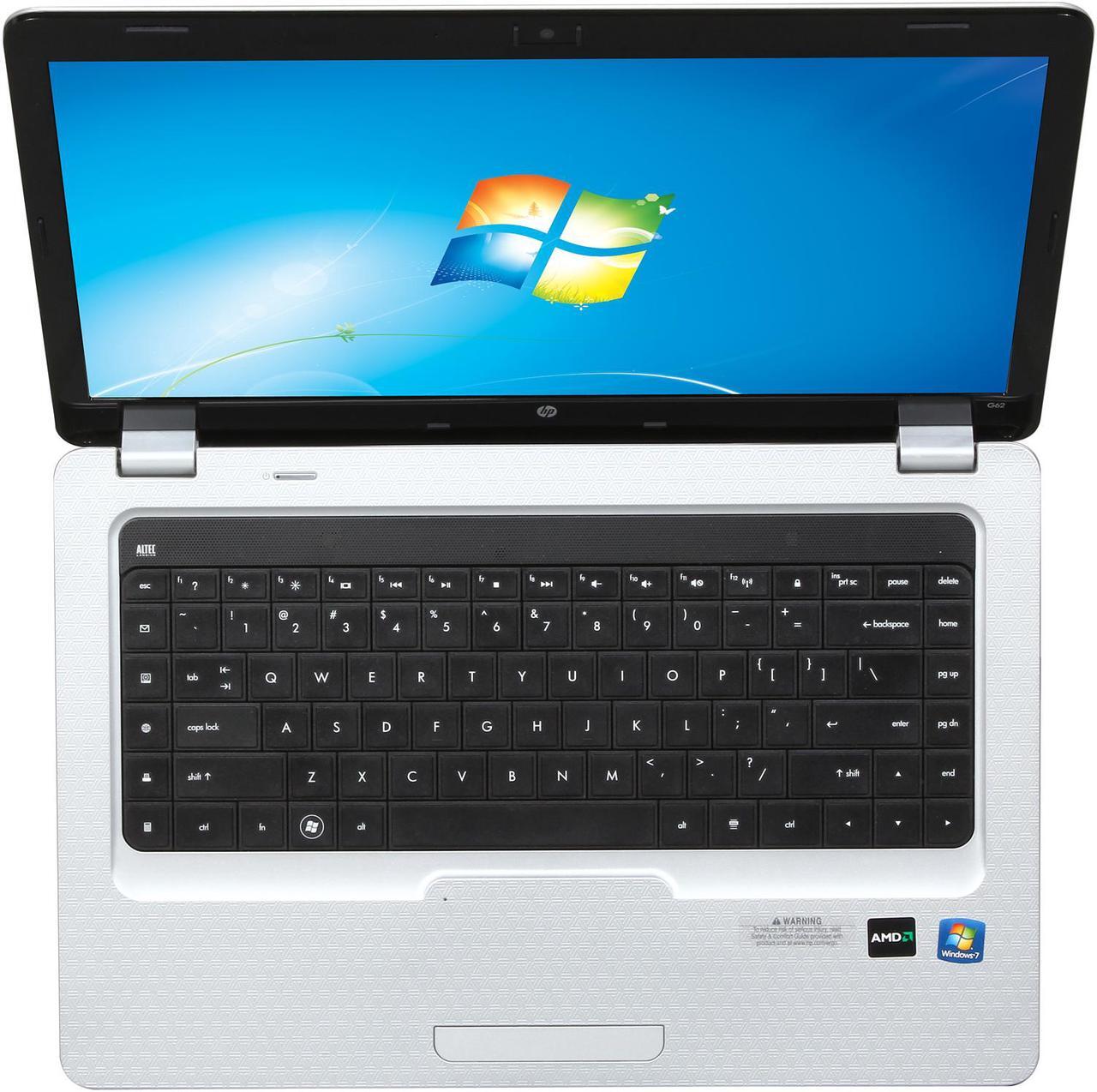 Alt view image 6 of 8 - HP Laptop AMD V120 3GB Memory 250GB HDD ATI Radeon HD 4250 15.6" Windows 7 Home Premium 64-Bit G62-229WM