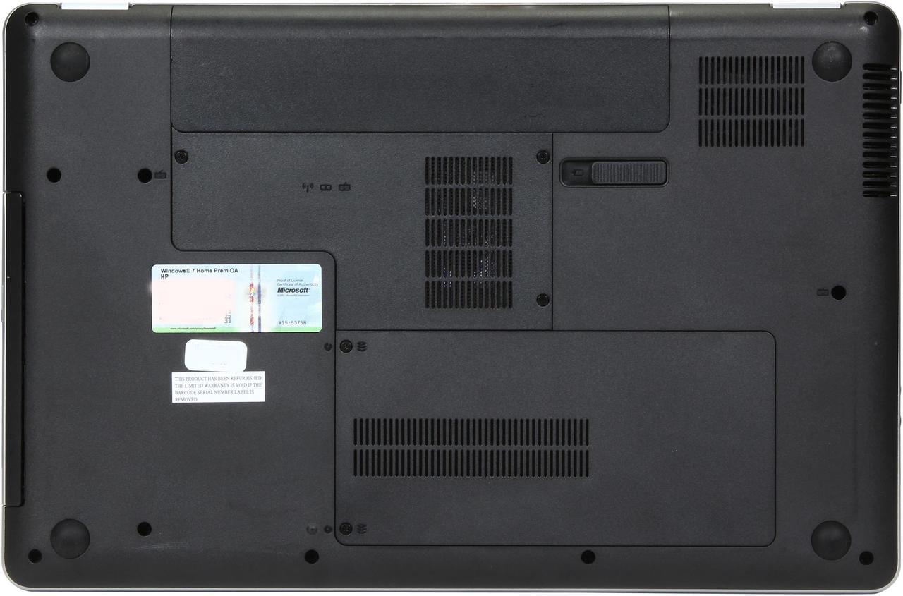 Alt view image 7 of 8 - HP Laptop AMD V120 3GB Memory 250GB HDD ATI Radeon HD 4250 15.6" Windows 7 Home Premium 64-Bit G62-229WM