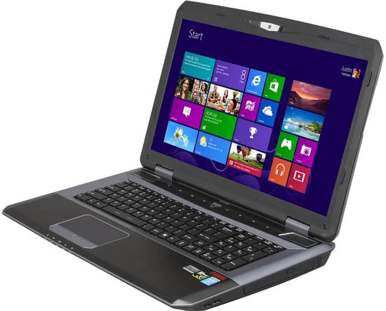 Main image of CyberpowerPC - 17.3" NVIDIA GeForce GTX 770M - Intel Core i7-4700MQ  - 16GB Memory - - Windows 8 64-Bit - Gaming Laptop - (Fangbook Evo HX7-150 )
