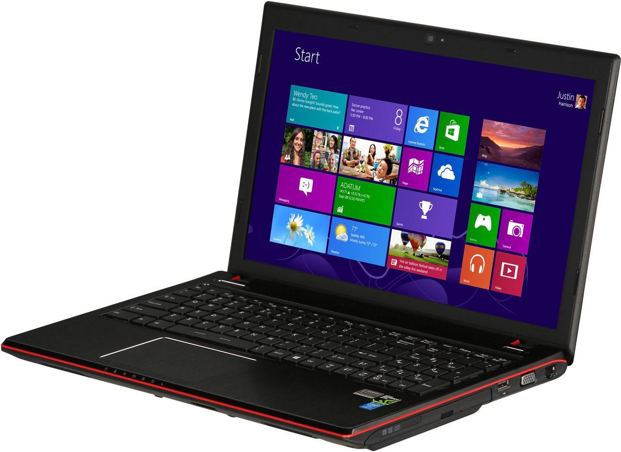 Main image of CyberpowerPC Fangbook Evo HX6-110 Intel Core i7 4700MQ(2.40GHz) 8GB Memory 1TB HDD 15.6" Notebook Windows 8.1