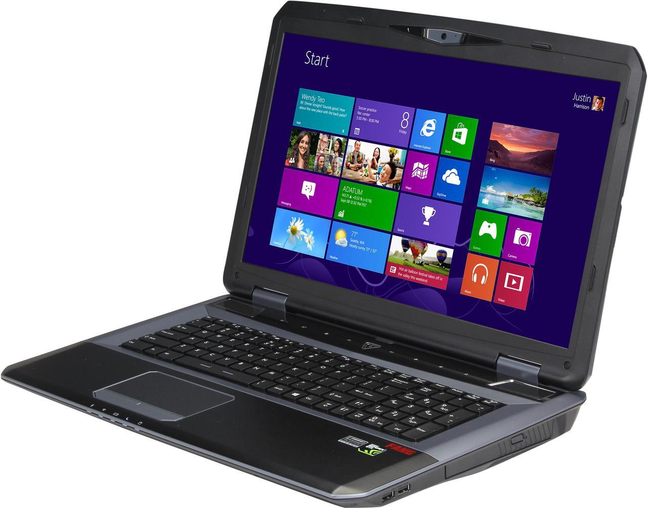 Main image of CyberpowerPC - 17.3" NVIDIA GeForce GTX 880M - Intel Core i7-4810MQ - 16GB Memory - 120 GB SSD - Windows 8.1 64-Bit - Gaming Laptop - (Fangbook Evo HX7-315 )
