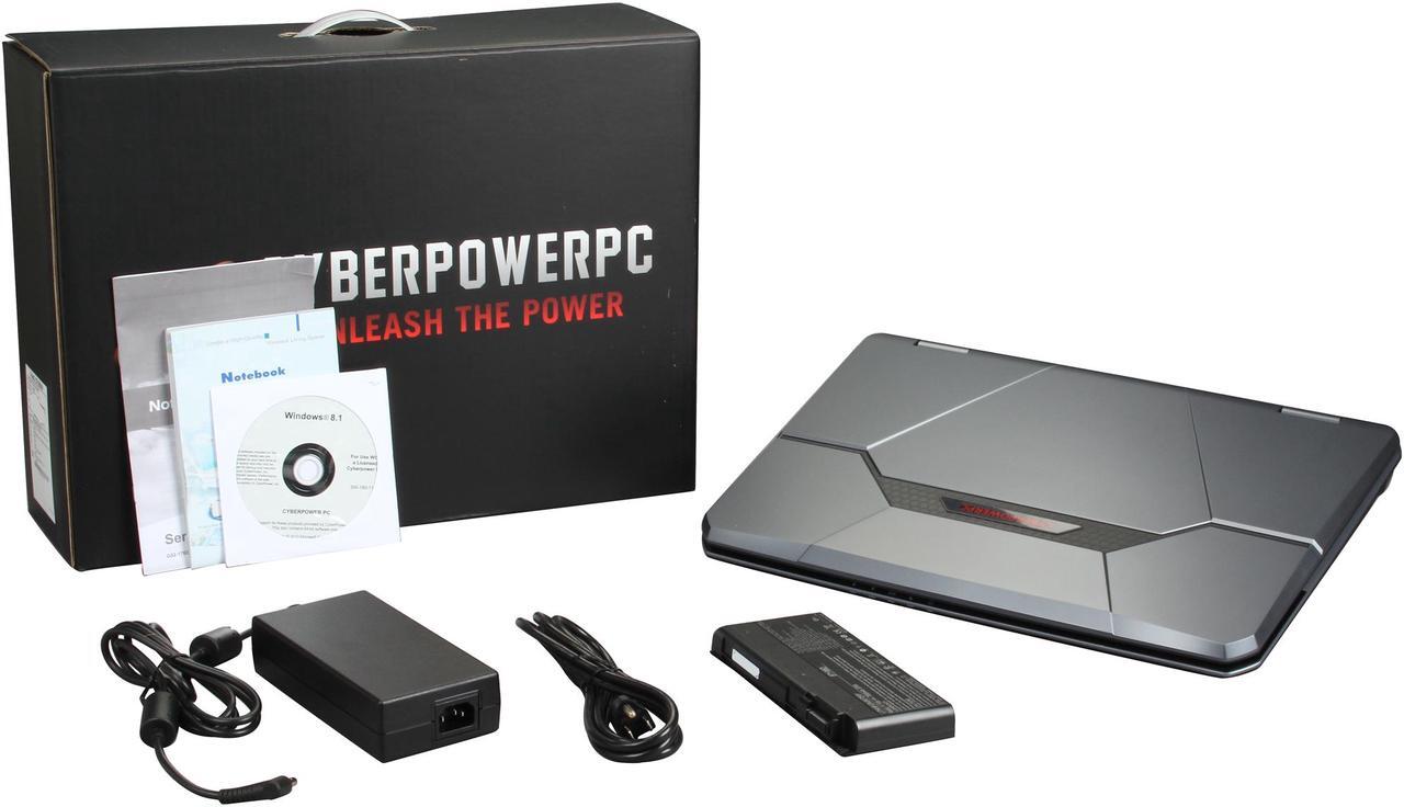 Alt view image 8 of 8 - CyberpowerPC - 17.3" NVIDIA GeForce GTX 880M - Intel Core i7-4810MQ - 16GB Memory - 120 GB SSD - Windows 8.1 64-Bit - Gaming Laptop - (Fangbook Evo HX7-315 )