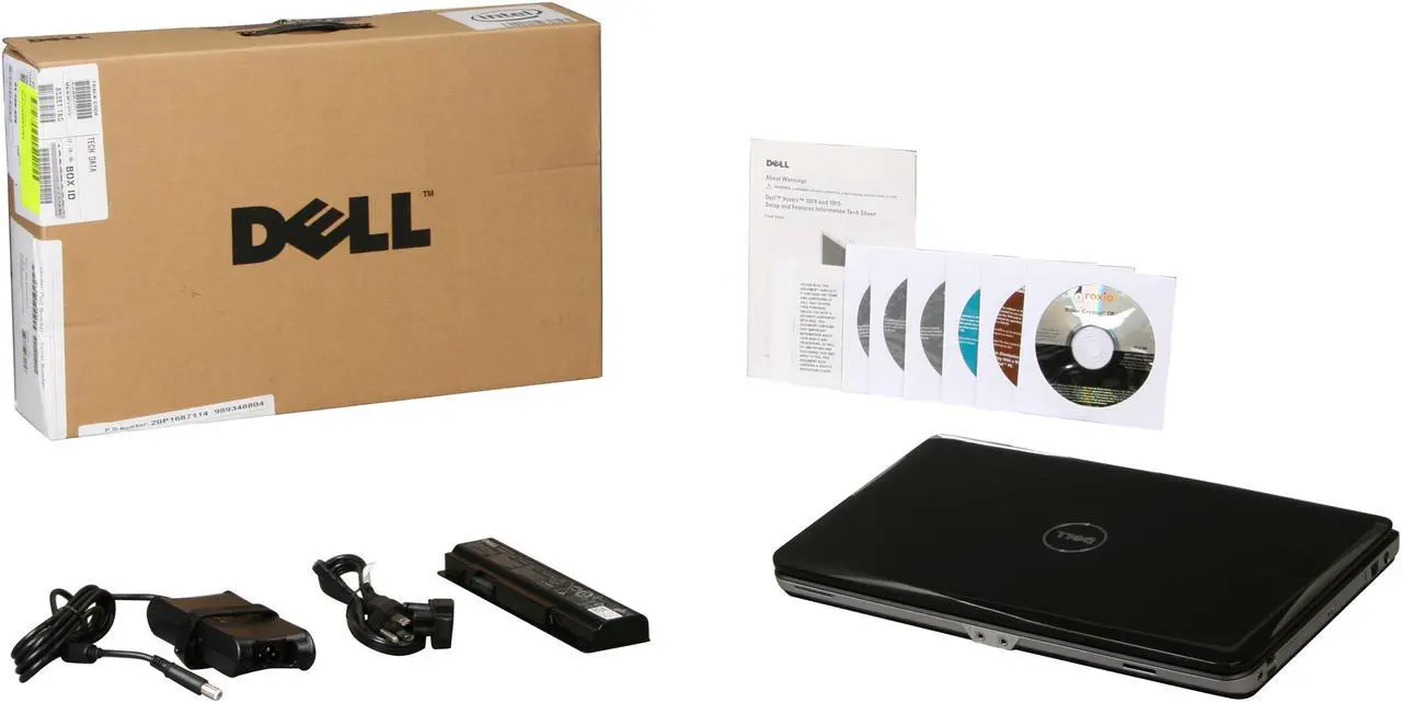 Alt view image 8 of 8 - DELL Laptop Intel Core 2 Duo T5870 3GB Memory 250GB HDD Intel GMA 4500MHD 15.6" Windows 7 Professional Bonus-Windows XP Professional downgrade Vostro 1015(464-6392)