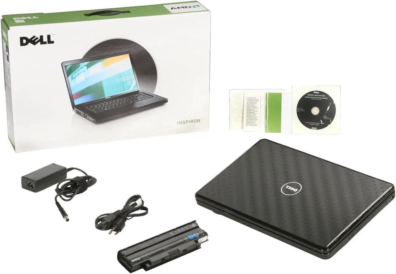Alt view image 8 of 8 - DELL Laptop Inspiron AMD Athlon II P340 3GB Memory 320GB HDD ATI Radeon HD 4250 15.6" Windows 7 Home Premium 64-bit M5030 (iM5030-2792B3D)