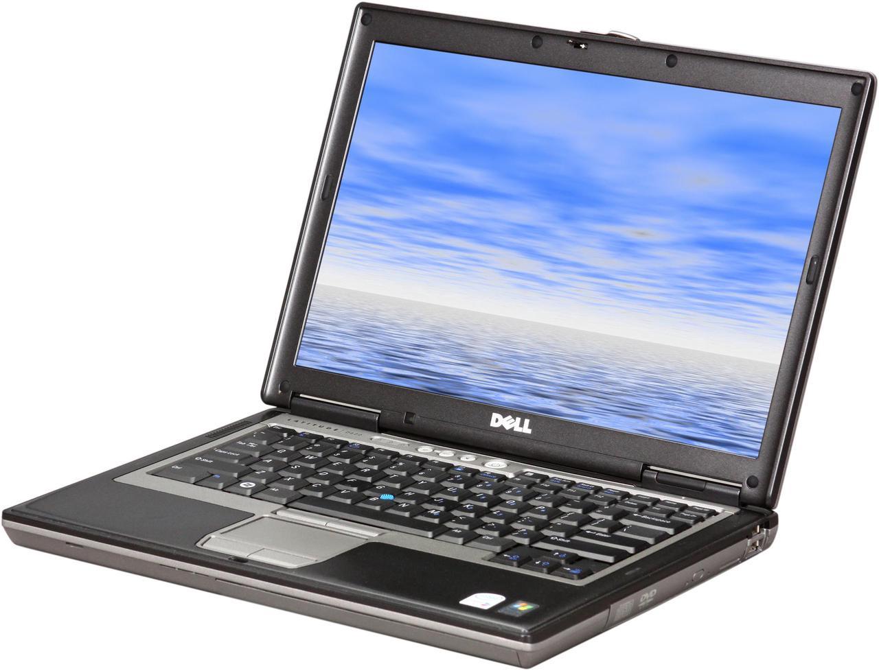 DELL Laptop Intel Core 2 Duo T5600 2GB Memory 80GB HDD Integrated Graphics 14.1" Windows XP Professional 32-bit Latitude D620