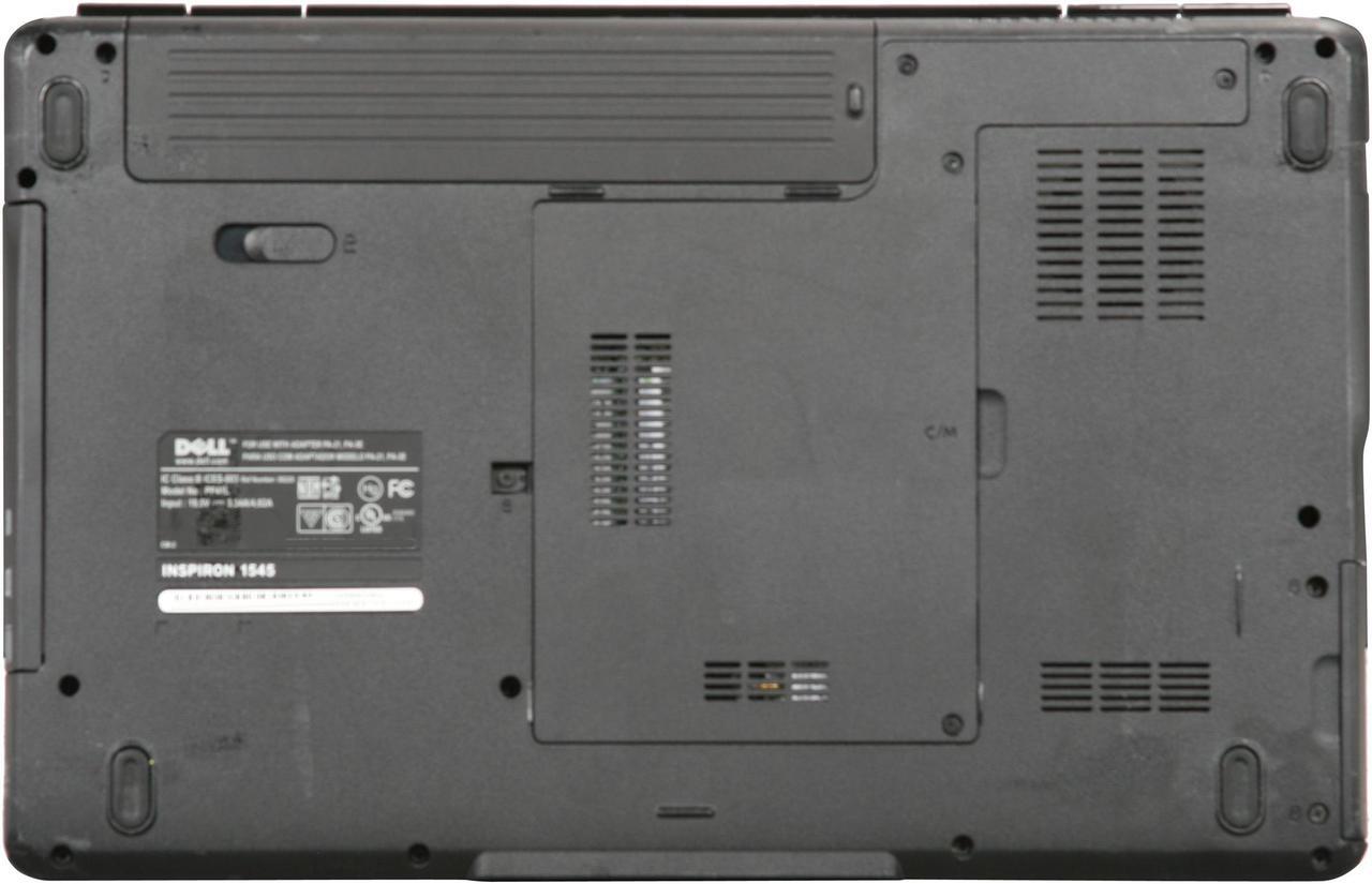 Alt view image 7 of 8 - DELL Laptop Intel Pentium T4300 4GB Memory 500GB HDD Intel GMA 4500M 15.6" Windows 7 Home Premium Inspiron 1545-A