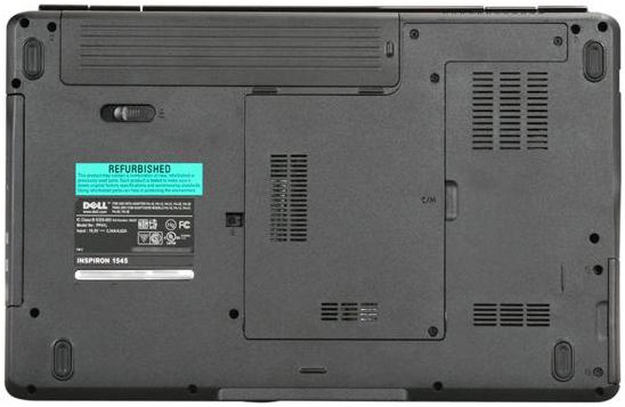 Alt view image 6 of 7 - DELL Laptop Intel Pentium T4500 2GB Memory 250GB HDD Intel GMA 4500MHD 15.6" Windows 7 Home Premium Inspiron 1545