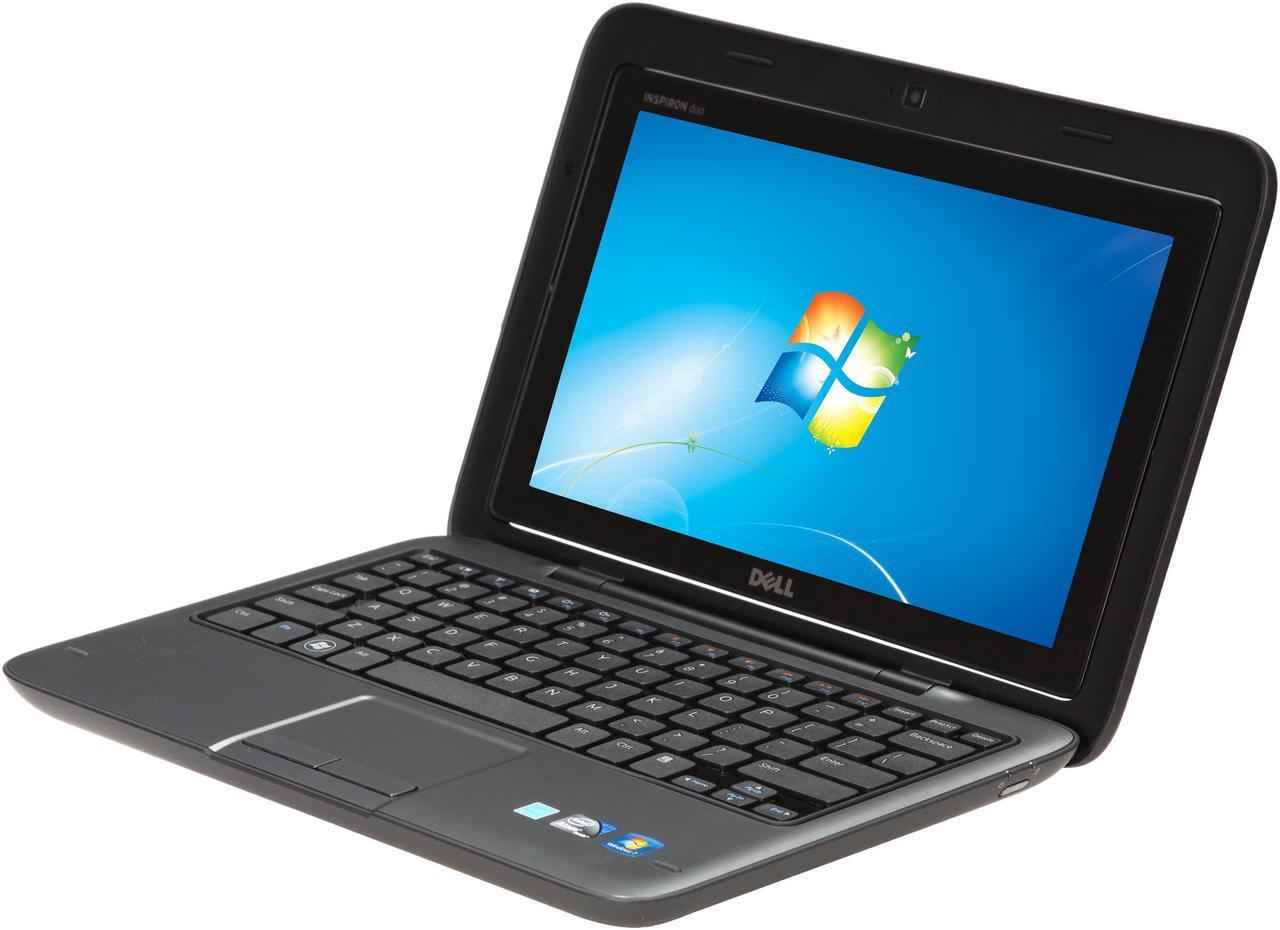 Alt view image 3 of 14 - DELL Inspiron Duo 2GB Memory 10.1" 1366 x 768 Tablet PC (Foggy Night Black) with Audio Station Windows 7 Home Premium 32-bit