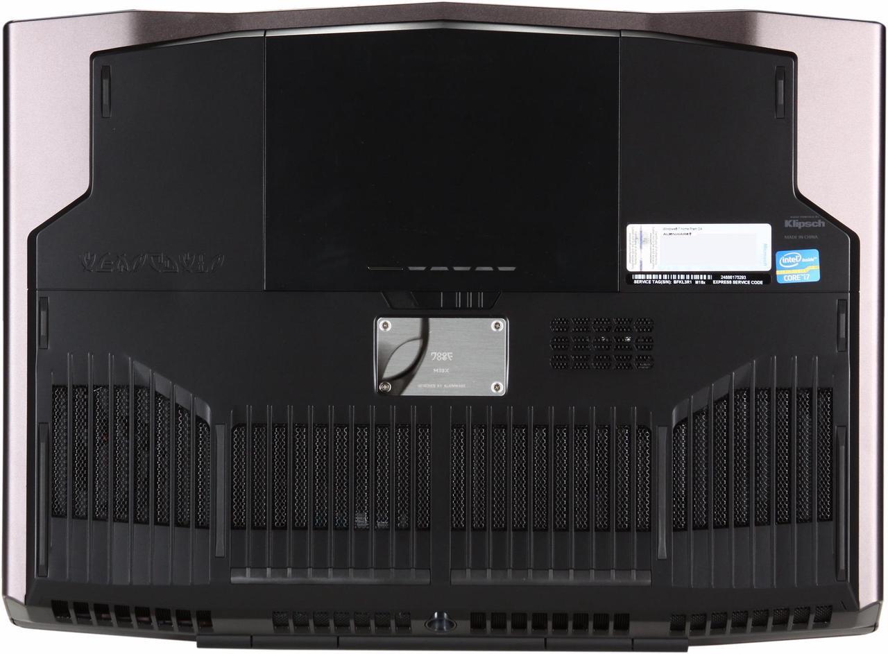 Alt view image 7 of 8 - DELL Laptop Alienware Intel Core i7-2630QM 8GB Memory 1TB HDD NVIDIA GeForce GTX 460M 18.4" Windows 7 Home Premium 64-Bit M18x