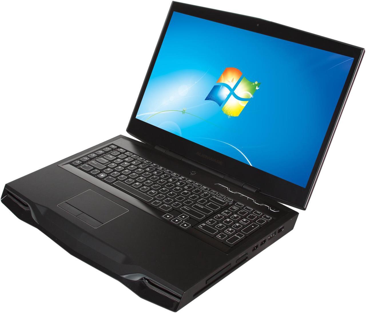 Main image of DELL Laptop Alienware Intel Core i7-2670QM 8GB Memory 750GB HDD NVIDIA GeForce GTX 560M 18.4" Windows 7 Home Premium 64-Bit M18x (AM18X-8636BK)