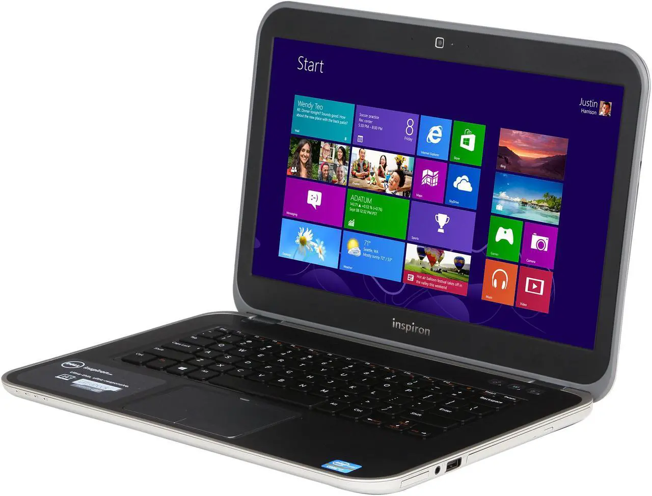 DELL Ultrabook Inspiron Intel Core i7-3517U 8GB Memory 500GB HDD 32 GB ...