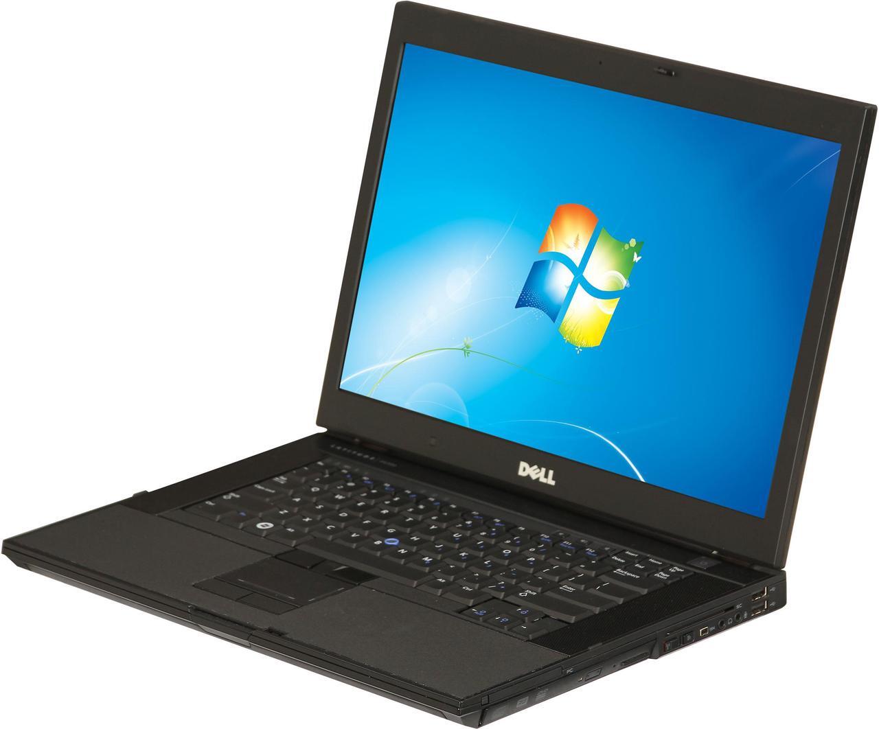 Main image of DELL Laptop Latitude 2.40GHz 2GB Memory 80GB HDD NVIDIA NVS 160M 15.4" Windows 7 Home Premium E6500