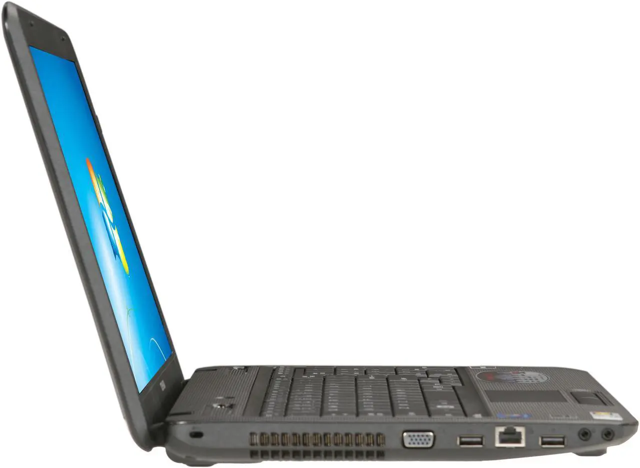 Alt view image 4 of 8 - TOSHIBA Laptop Satellite AMD V140 3GB Memory 320GB HDD ATI Radeon HD 4250 15.6" Windows 7 Home Premium 64-bit C655D-S5087