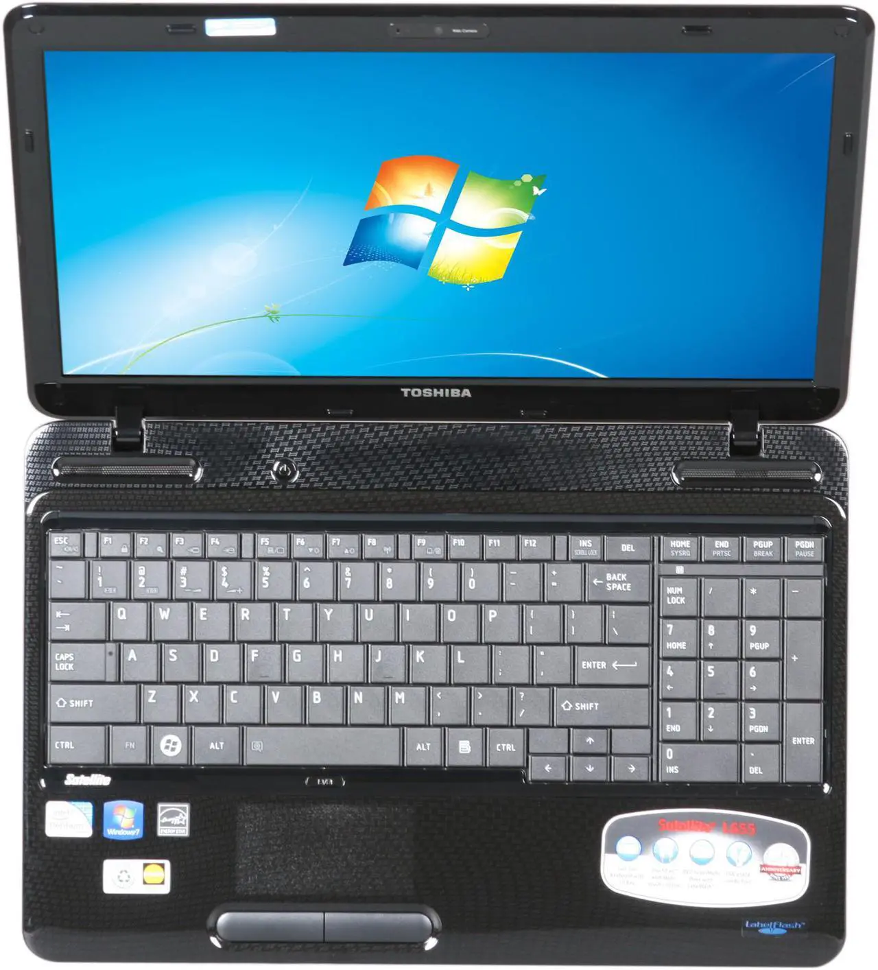 Alt view image 6 of 8 - TOSHIBA Laptop Satellite Intel Pentium P6100 4GB Memory 320GB HDD Intel HD Graphics 15.6" Windows 7 Home Premium 64-bit L655-S5099