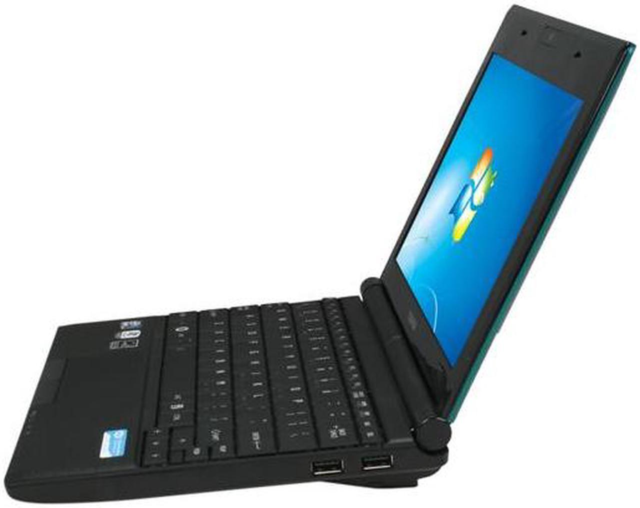 Alt view image 2 of 8 - TOSHIBA Mini NB505-N508TQ EasyGrip Finish in Turquoise Intel Atom N455(1.66 GHz) 10.1" WSVGA 1GB Memory 250GB HDD Netbook