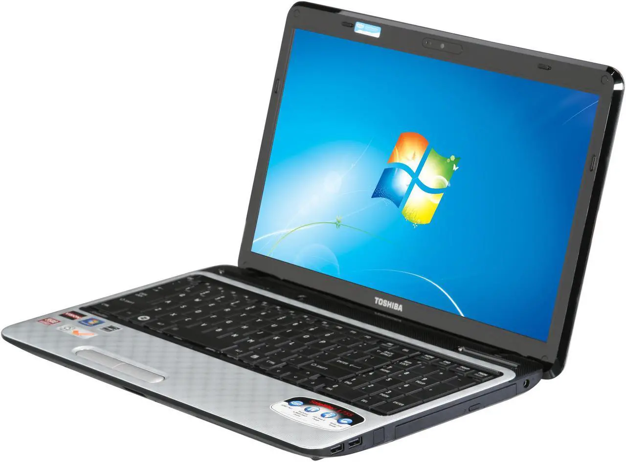 Main image of TOSHIBA Laptop AMD A6-3400M 4GB Memory 320GB HDD AMD Radeon HD 6520G 15.6" Windows 7 Home Premium 64-Bit L755D-S5347