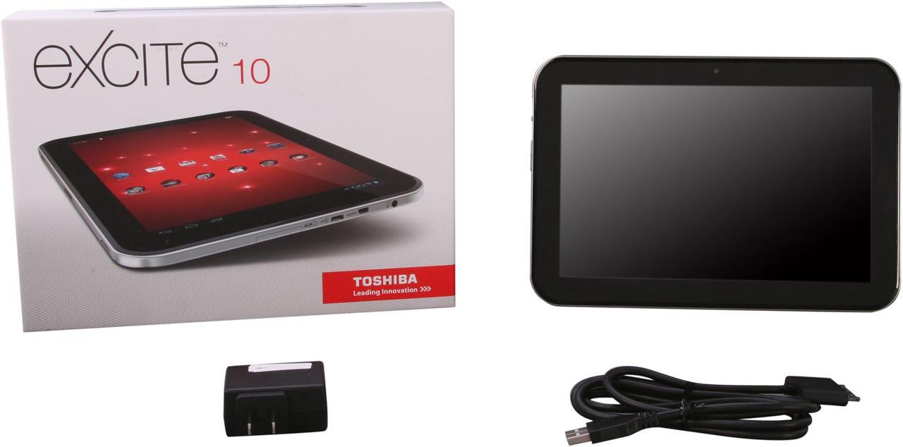 Alt view image 8 of 8 - TOSHIBA Excite 10 AT305-T16 NVIDIA Tegra 3 1.20GHz 10.1" 1GB Memory 16GB Tablet PC Android 4.0 (Ice Cream Sandwich)