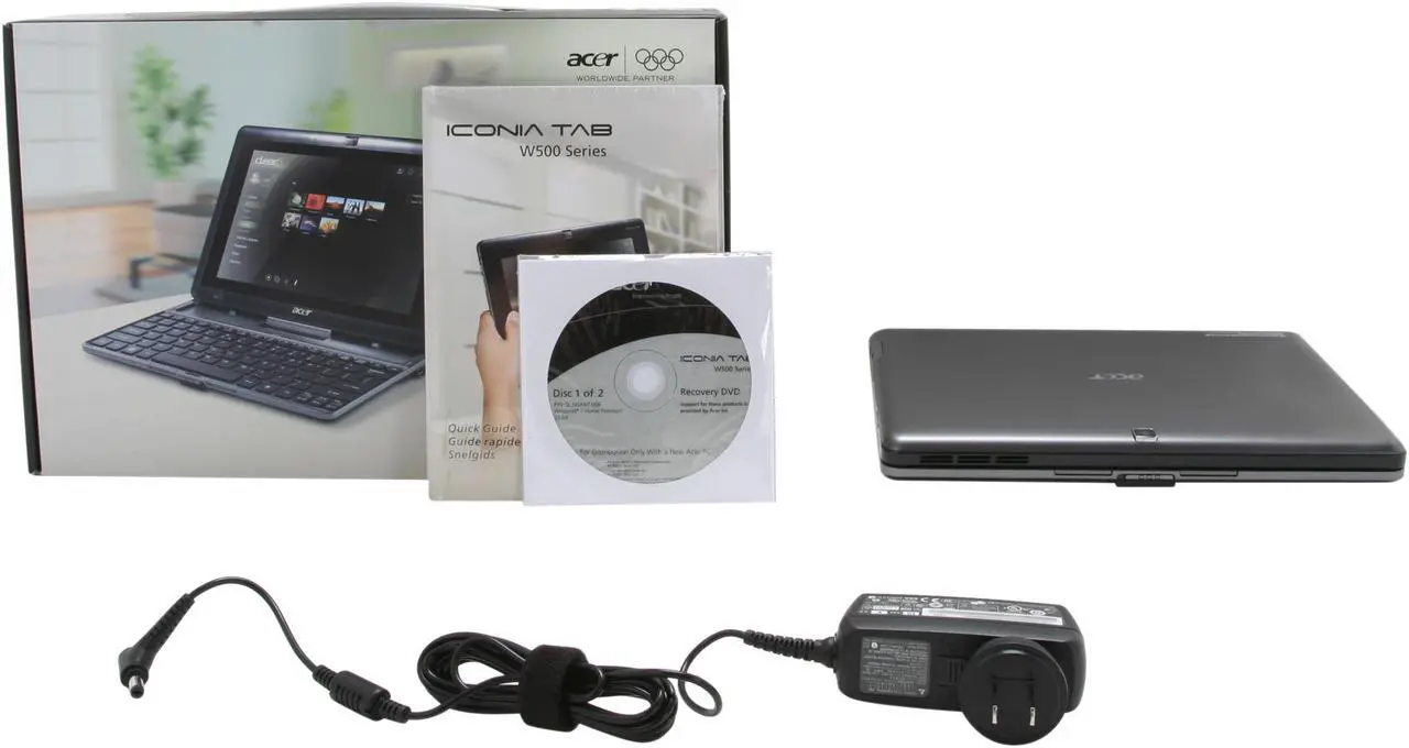 Alt view image 14 of 14 - Acer Iconia Tab W500-BZ467 Tablet PC AMD Dual-Core Processor C-50(1.0GHz) 10.1" Wide XGA 2GB Memory 32GB SSD AMD Radeon HD 6250