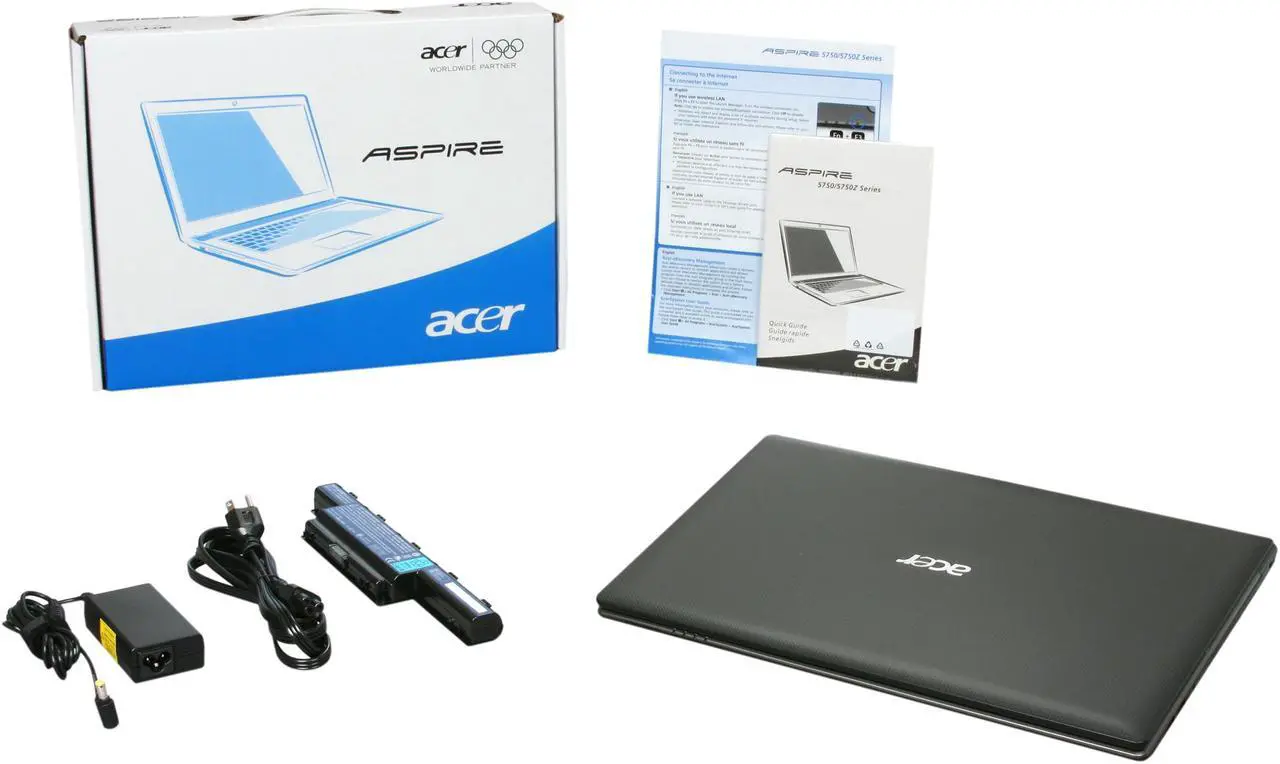 Alt view image 8 of 8 - Acer Laptop Aspire Intel Core i5-2410M 4GB Memory 500GB HDD Intel HD Graphics 3000 15.6" Windows 7 Home Premium 64-bit AS5750-6438