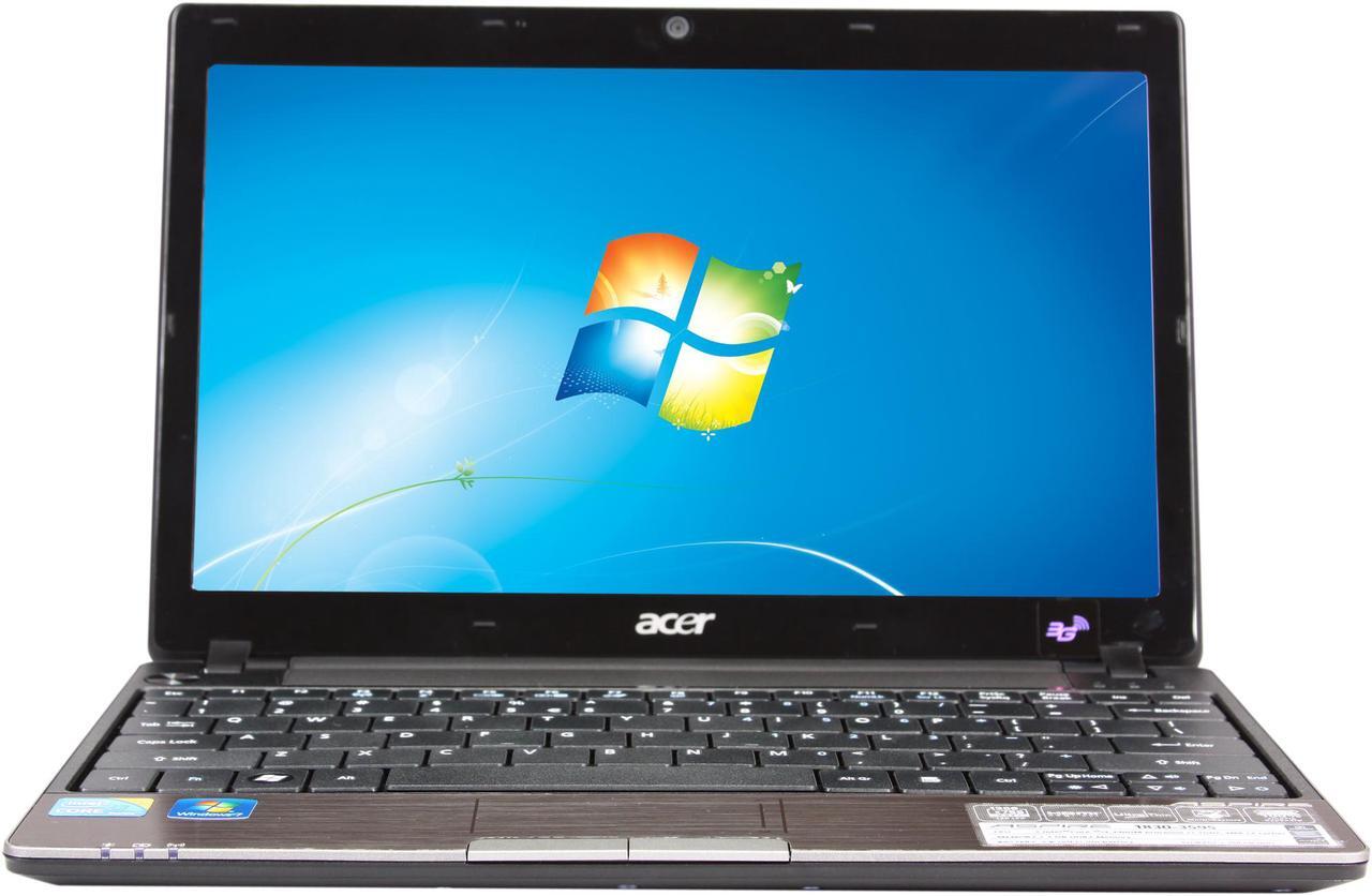 Alt view image 5 of 8 - Acer Laptop Aspire Intel Core i3-330UM 2GB Memory 250GB HDD Intel HD Graphics 11.6" Windows 7 Home Premium AS1830-3595