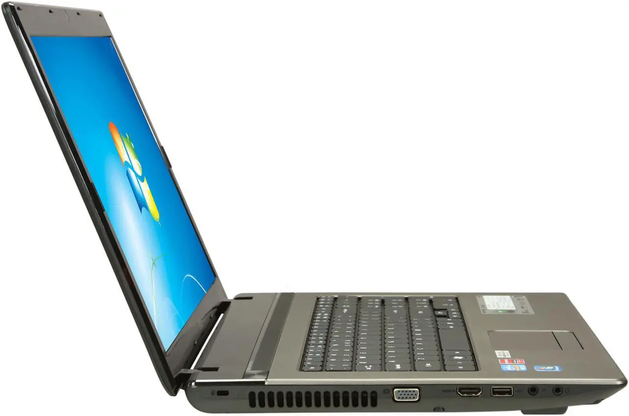 Alt view image 4 of 8 - Acer Laptop Aspire Intel Core i7-2670QM 8GB Memory 1TB HDD AMD Radeon HD 6650M 17.3" Windows 7 Home Premium 64-Bit AS7750G-9823