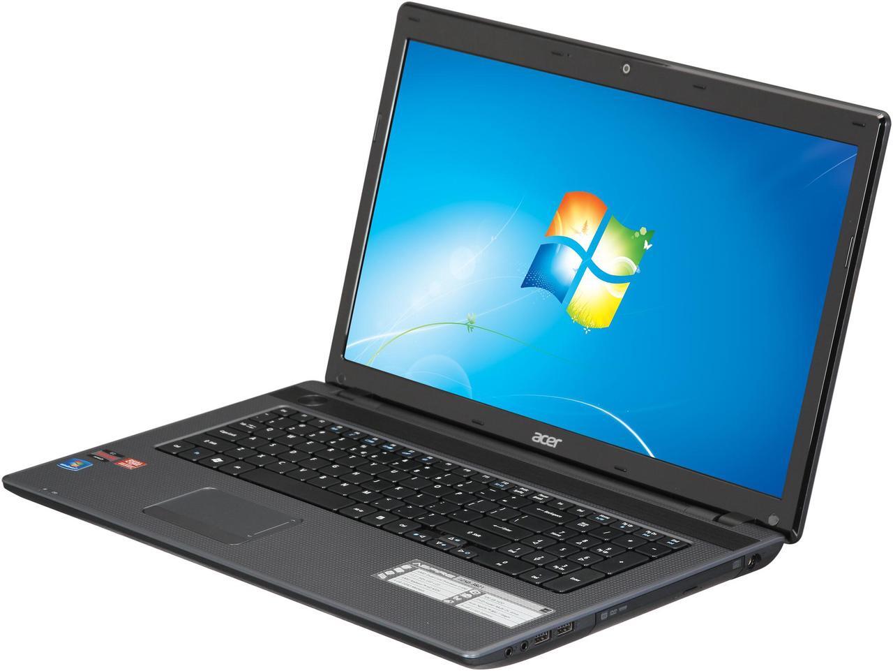 Main image of Acer Laptop Aspire AMD E-450 4GB Memory 500GB HDD AMD Radeon HD 6320 17.3" Windows 7 Home Premium 64-Bit AS7250-3821