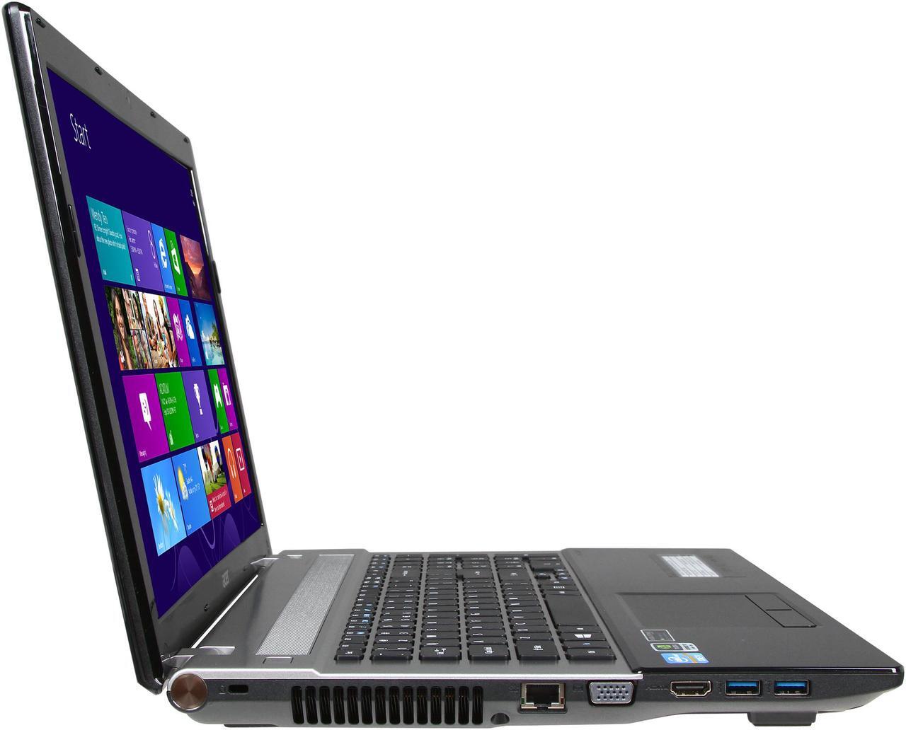 Alt view image 4 of 8 - Acer Laptop Aspire Intel Core i7-3632QM 6GB Memory 750GB HDD NVIDIA GeForce GT 640M 17.3" Windows 8 64-Bit V3-771G-9456