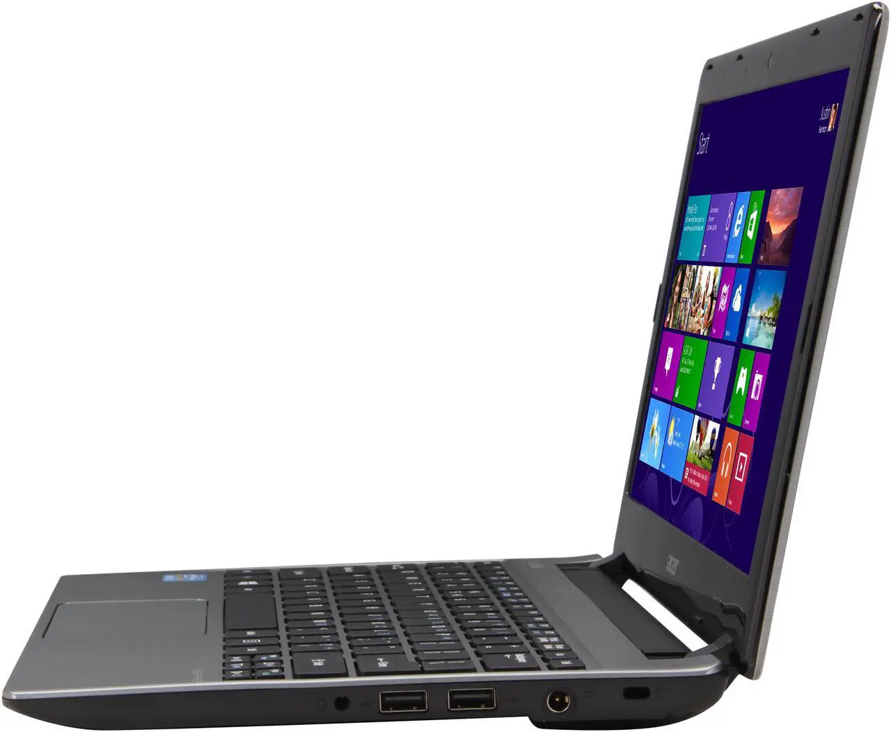 Alt view image 2 of 8 - Acer Laptop Aspire Intel Core i3-2377M 4GB Memory 500GB HDD Intel HD Graphics 3000 11.6" Windows 8 V5-171-6675