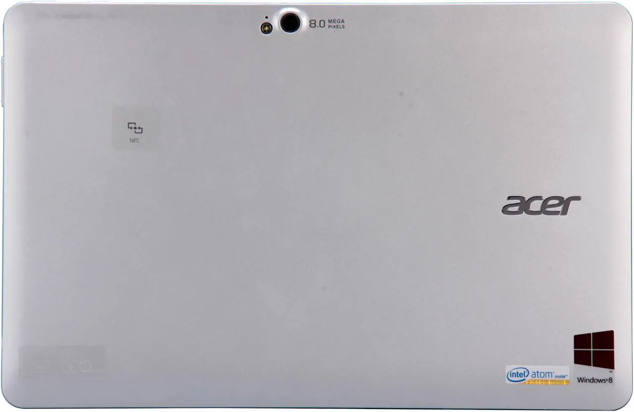 Alt view image 4 of 11 - Acer Iconia Tab W510-1422 Intel Atom Z2760(1.80GHz) 10.1" 2GB Memory 64GB internal storage Tablet - Windows 8 -silver