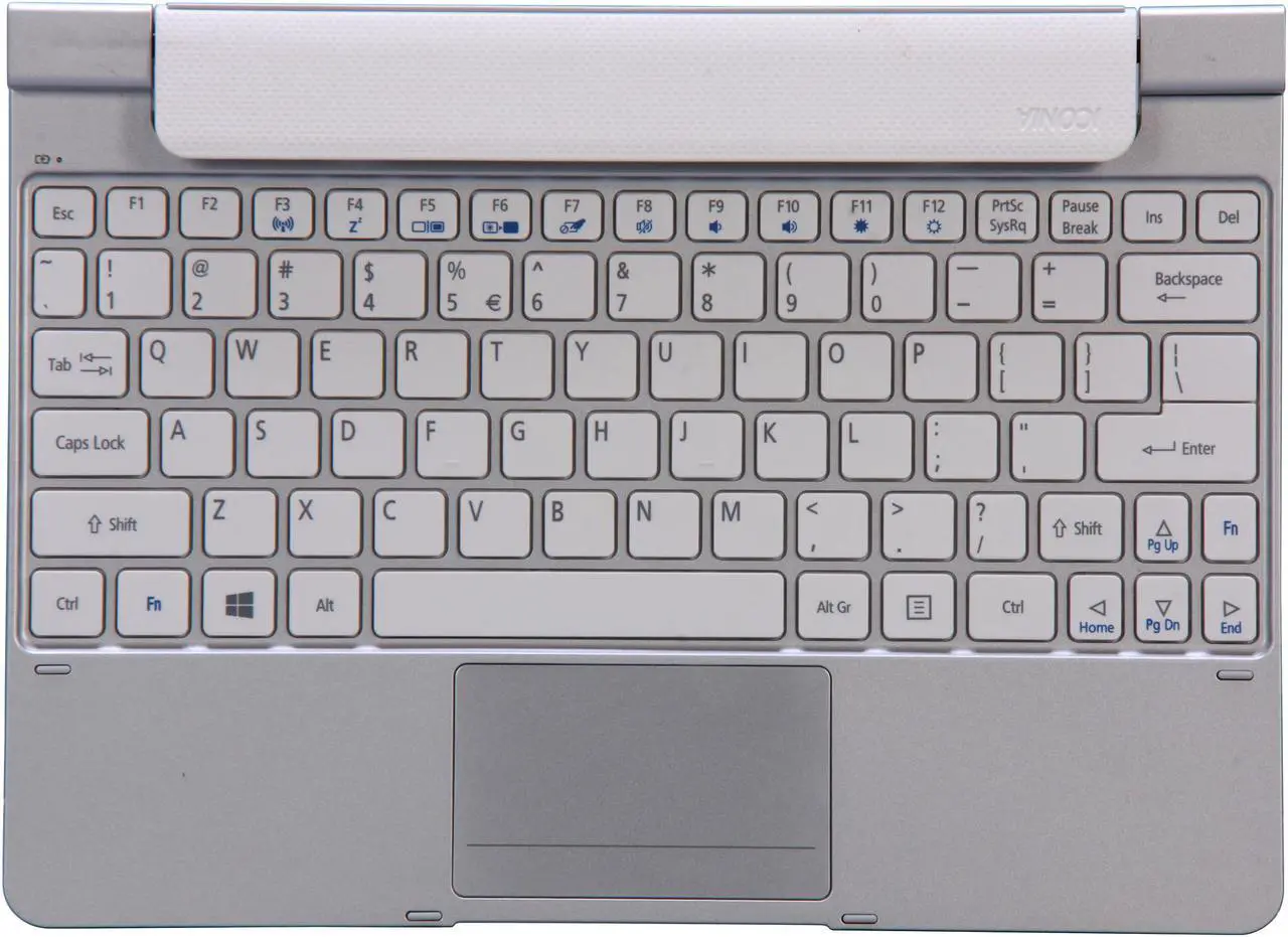 Alt view image 8 of 11 - Acer Iconia Tab W510-1422 Intel Atom Z2760(1.80GHz) 10.1" 2GB Memory 64GB internal storage Tablet - Windows 8 -silver