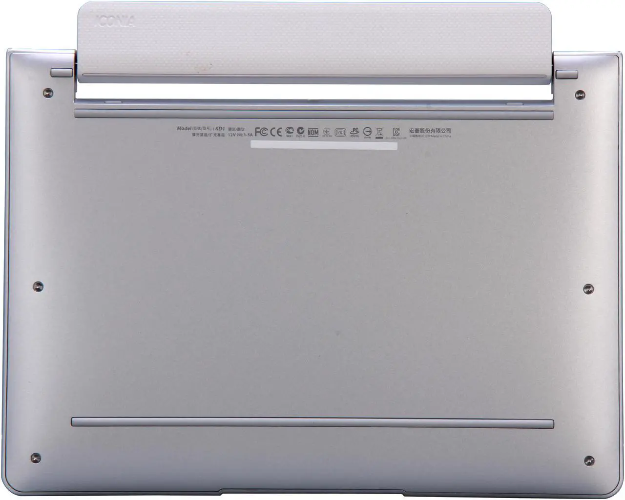Alt view image 9 of 11 - Acer Iconia Tab W510-1422 Intel Atom Z2760(1.80GHz) 10.1" 2GB Memory 64GB internal storage Tablet - Windows 8 -silver