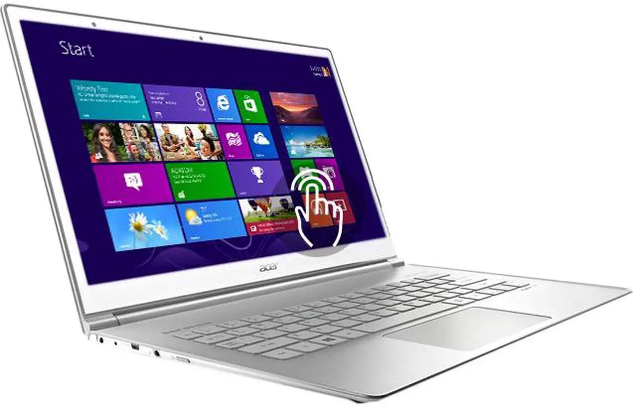 Alt view image 2 of 5 - Acer Aspire S7-391-6478 13.3" Touchscreen Convertible Ultrabook