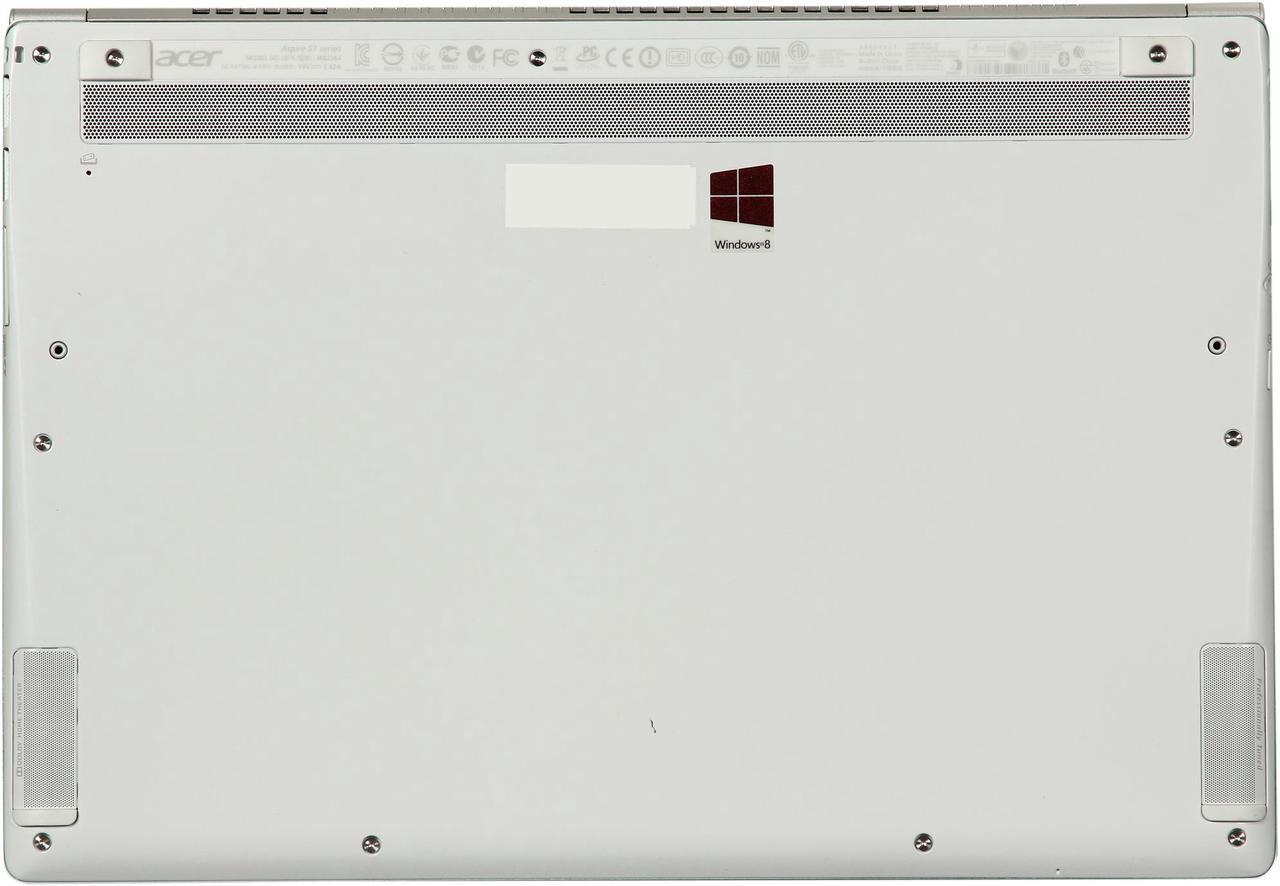 Alt view image 7 of 8 - Acer Aspire S7-391-9427 Intel Core i7 3537U (2.00GHz) 4GB Memory 256GB SSD 13.3" Touchscreen Ultrabook Windows 8