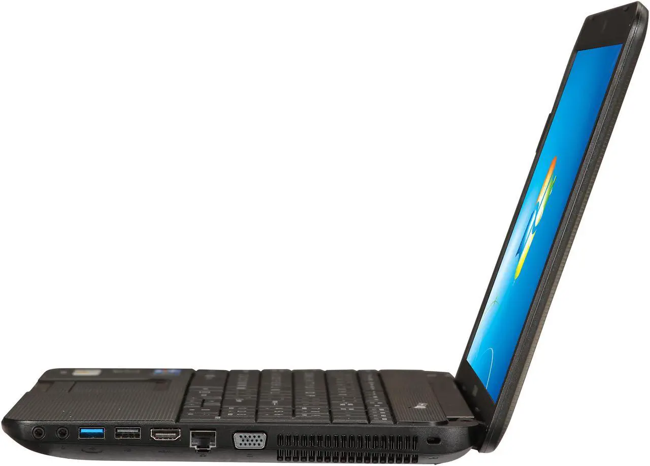 Alt view image 2 of 8 - TOSHIBA Laptop Satellite Intel Core i3-3110M 4GB Memory 640GB HDD Intel HD Graphics 4000 15.6" Windows 7 Professional 64-Bit C855-S5319