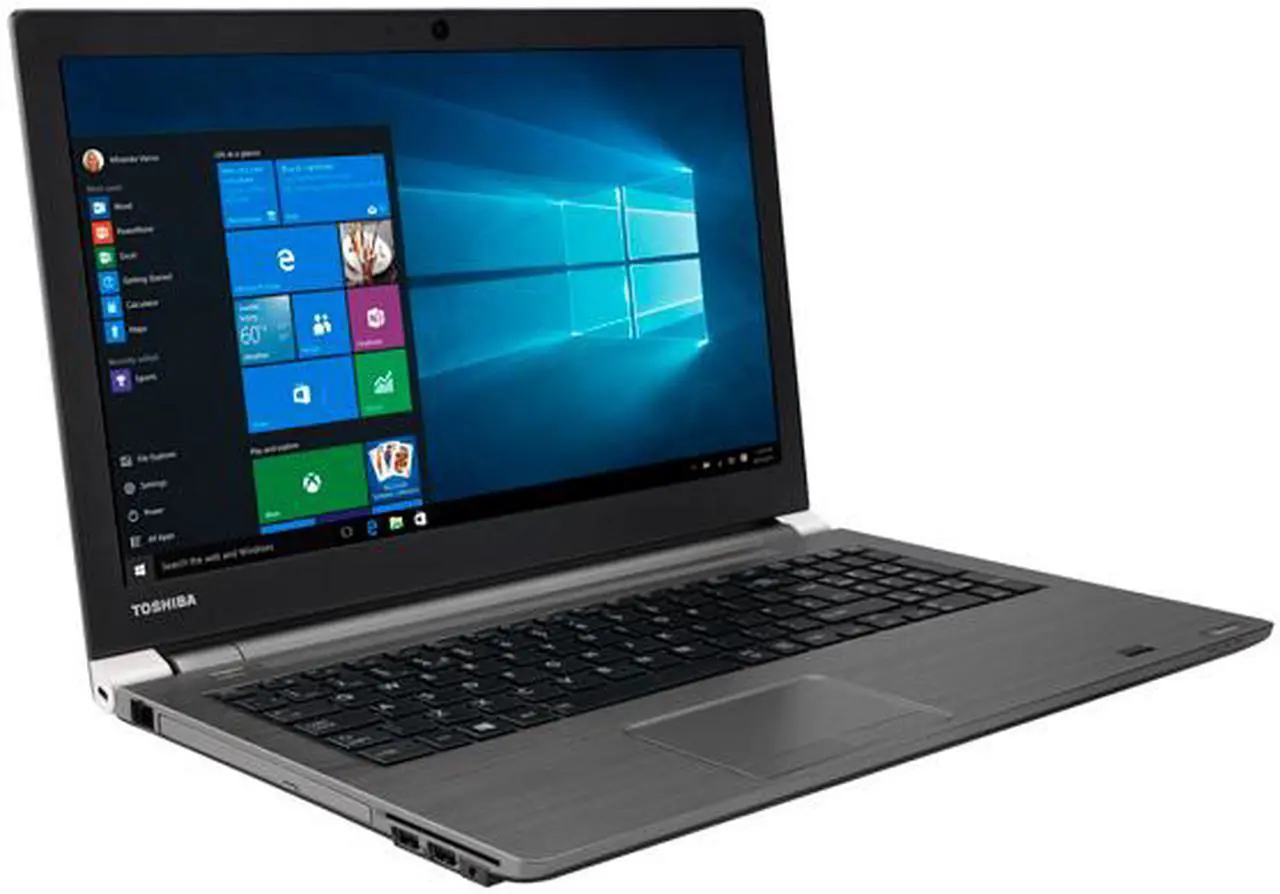 Alt view image 2 of 3 - TOSHIBA Laptop Tecra A50-E Intel Core i7-8550U 8GB Memory 256 GB SSD Intel UHD Graphics 620 15.6" Non-Touch Screen Windows 10 Pro 64-Bit PS595U-1P401K