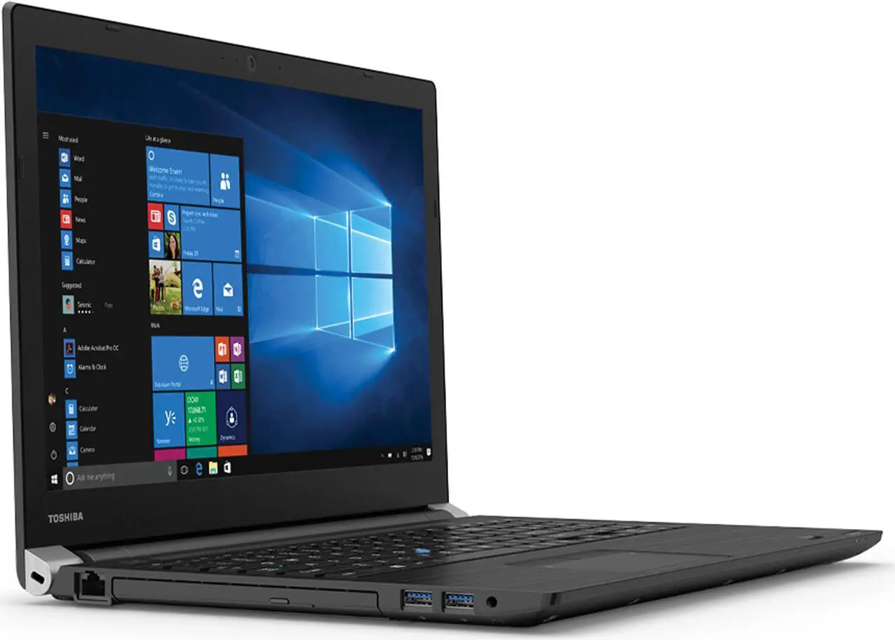 Main image of TOSHIBA Laptop Tecra A50-F Intel Celeron 4205U 4GB Memory 128 GB SSD Intel UHD Graphics 15.6" Non-Touch Screen Windows 10 Pro Education PT5B1U-0RC01L