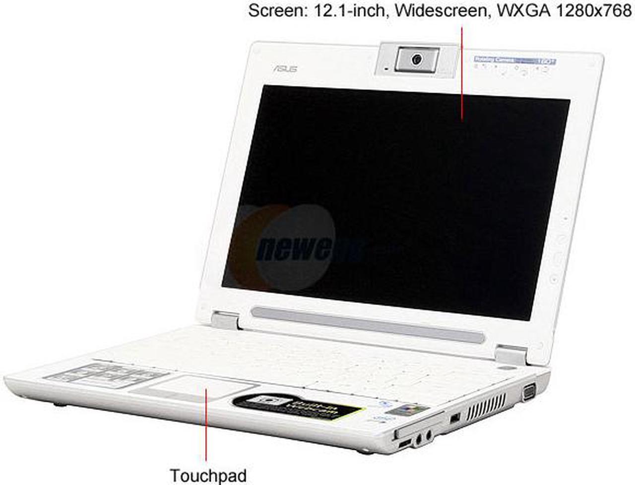 Alt view image 2 of 20 - ASUS Laptop W5 Series Intel Core Duo T2300 512MB Memory 100GB HDD Intel GMA 950 12.1" Windows XP Home W5F-G013H