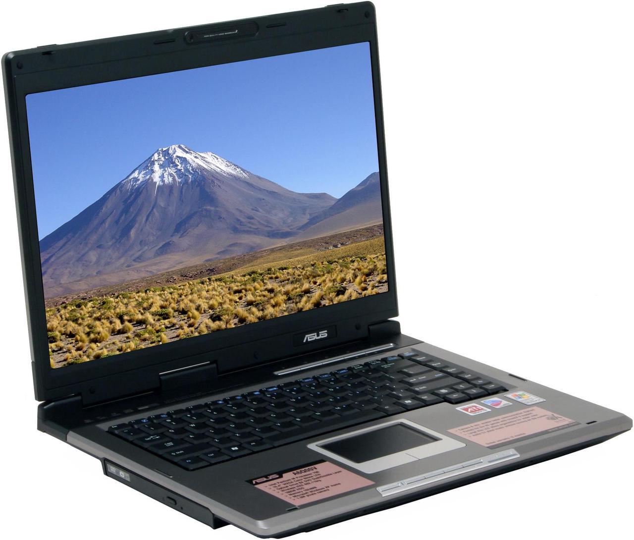 Main image of ASUS Laptop Intel Pentium M 750 1GB Memory 100GB HDD ATI Mobility Radeon X700 15.4" Windows XP Home A6V