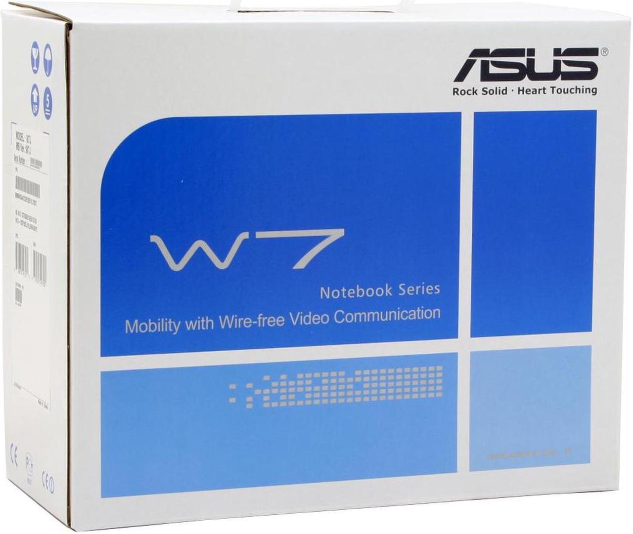 Alt view image 19 of 19 - ASUS Laptop W7 Series Intel Core 2 Duo T5500 1GB Memory 100GB HDD NVIDIA GeForce Go 7400 13.3" Windows XP Professional W7J-3P076P