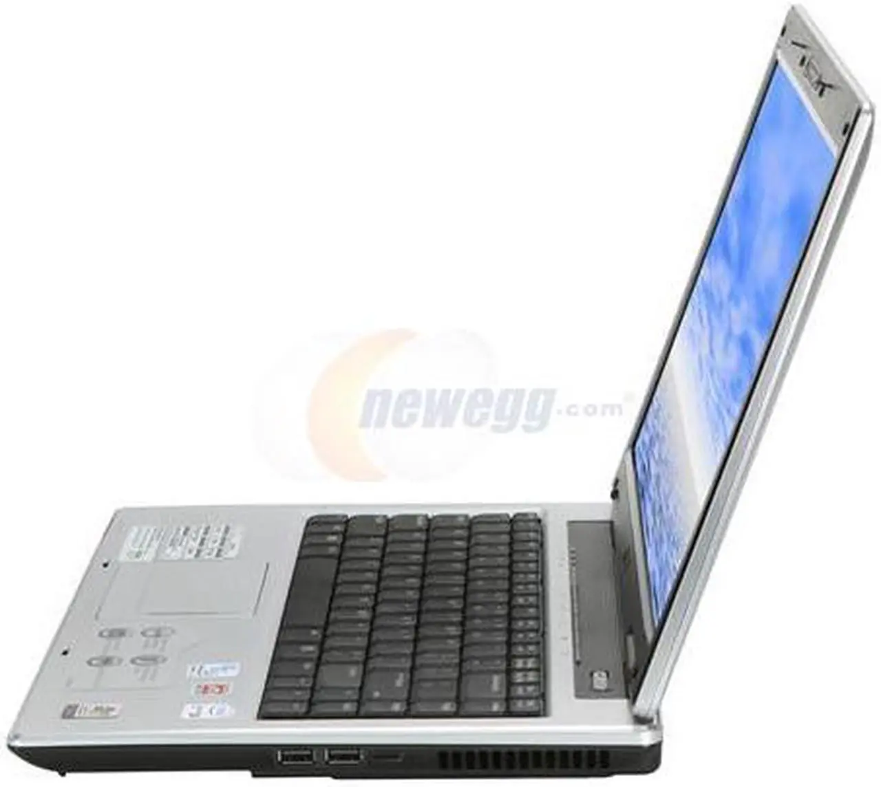 Alt view image 2 of 15 - ASUS Laptop A8 Series Intel Core 2 Duo T7200 1GB Memory 120GB HDD ATI Mobility Radeon X1700 14.0" Windows XP Media Center A8JP-4S029M