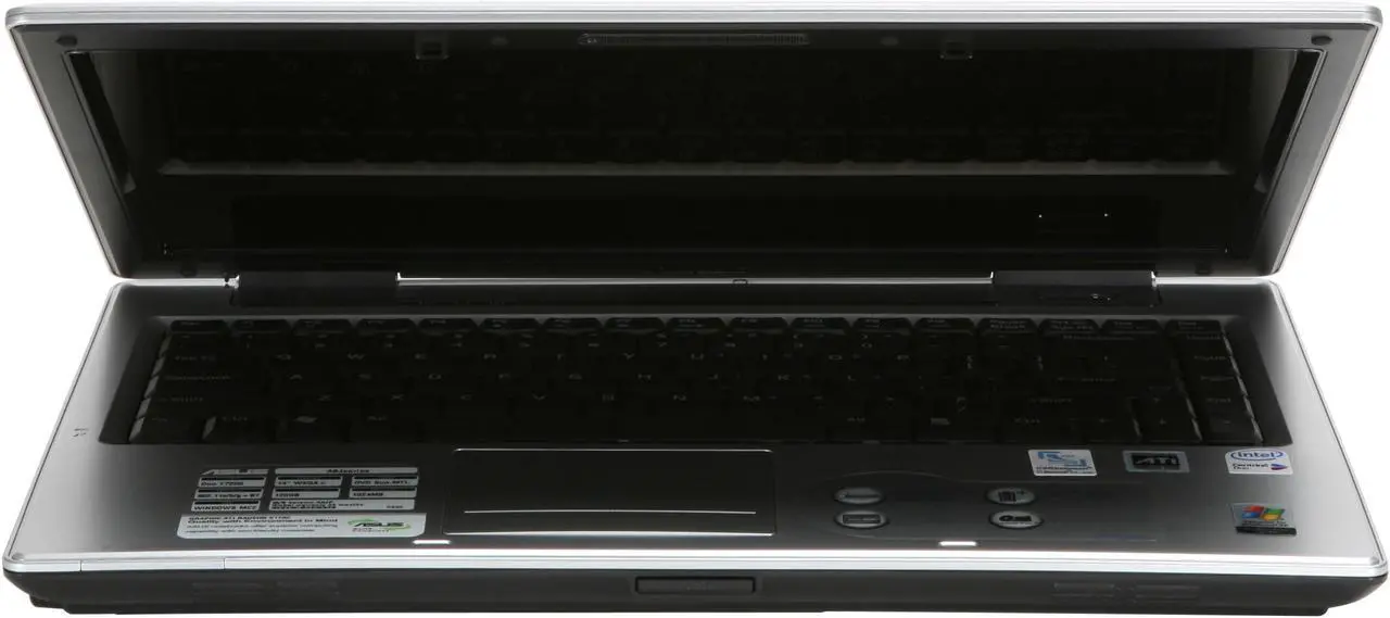 Alt view image 9 of 15 - ASUS Laptop A8 Series Intel Core 2 Duo T7200 1GB Memory 120GB HDD ATI Mobility Radeon X1700 14.0" Windows XP Media Center A8JP-4S029M
