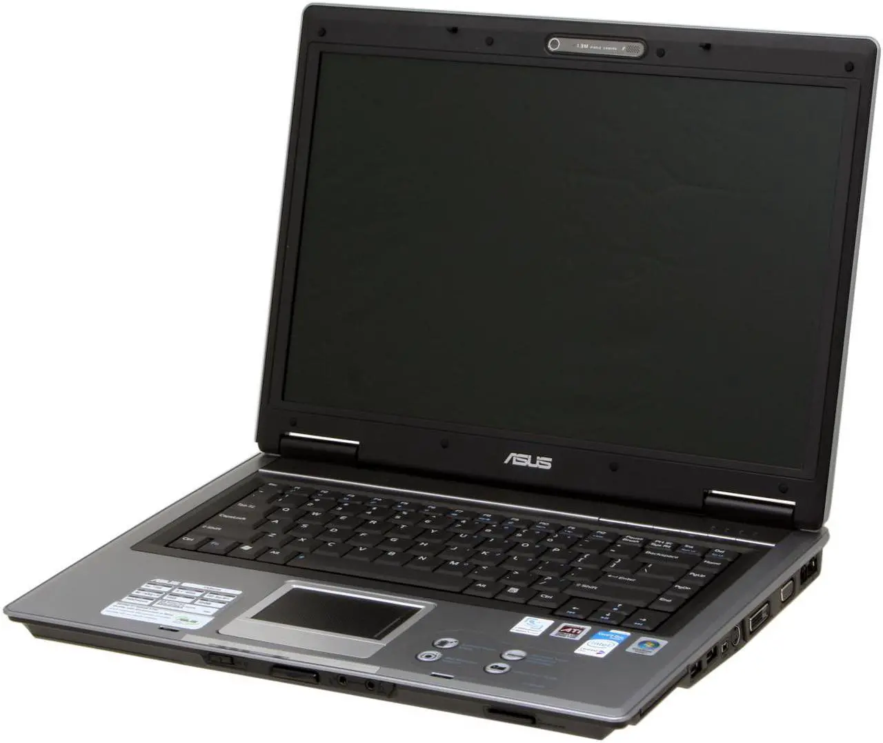 Alt view image 2 of 15 - ASUS Laptop F3 Series Intel Core 2 Duo T7200 1GB Memory 120GB HDD ATI Mobility Radeon X1700 15.4" Windows Vista Home Premium F3JP-AP035C-A