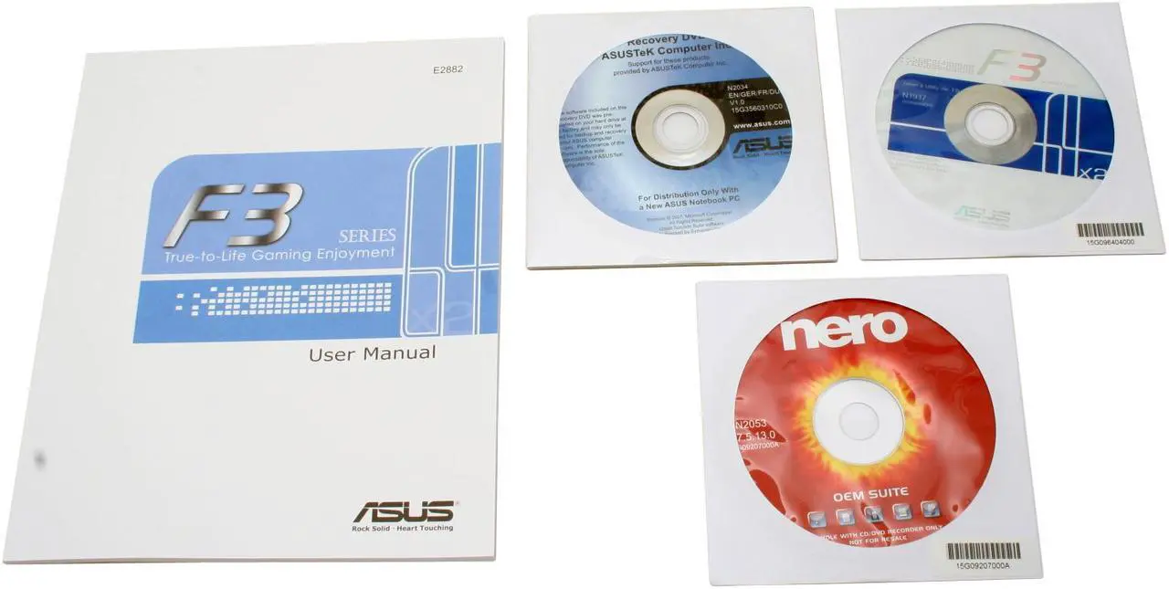 Alt view image 12 of 15 - ASUS Laptop F3 Series Intel Core 2 Duo T7200 1GB Memory 120GB HDD ATI Mobility Radeon X1700 15.4" Windows Vista Home Premium F3JP-AP035C-A