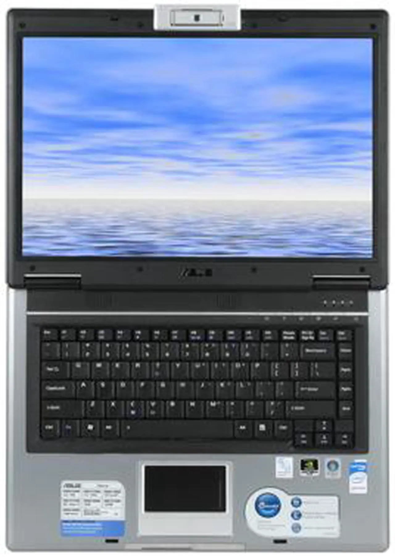 Alt view image 13 of 18 - ASUS Laptop F3 Series Intel Core 2 Duo T7300 1GB Memory 160GB HDD NVIDIA GeForce 8600M GS 15.4" Windows Vista Home Premium F3SV-X1