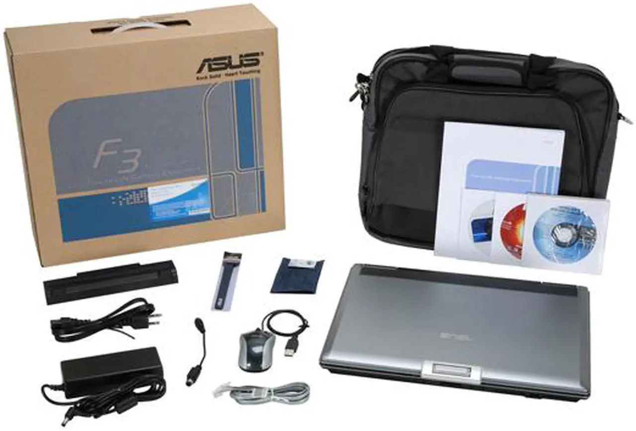 Alt view image 17 of 18 - ASUS Laptop F3 Series Intel Core 2 Duo T7300 1GB Memory 160GB HDD NVIDIA GeForce 8600M GS 15.4" Windows Vista Home Premium F3SV-X1