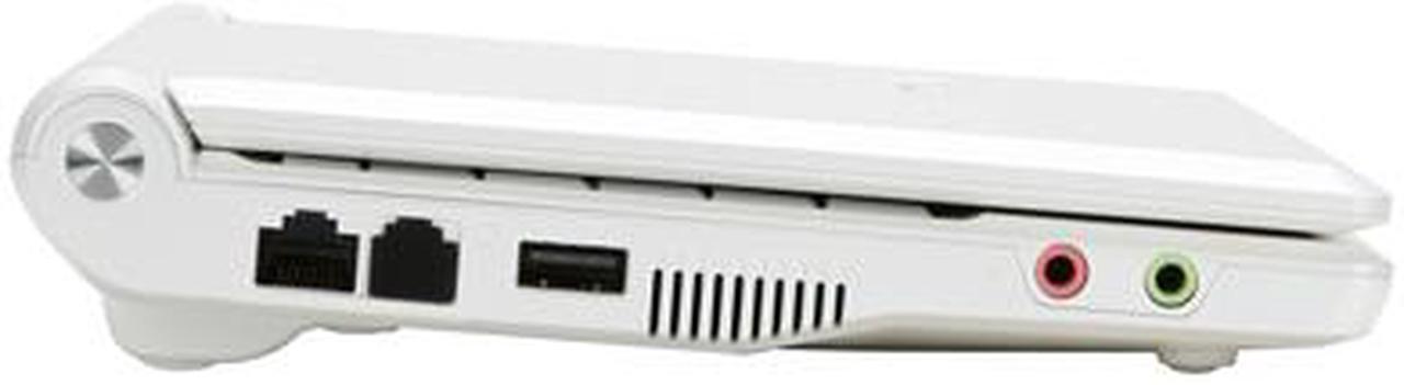 Alt view image 12 of 15 - ASUS Eee PC 4G - Pearl White Intel Celeron M 353 7" 512MB Memory 4GB SSD NetBook