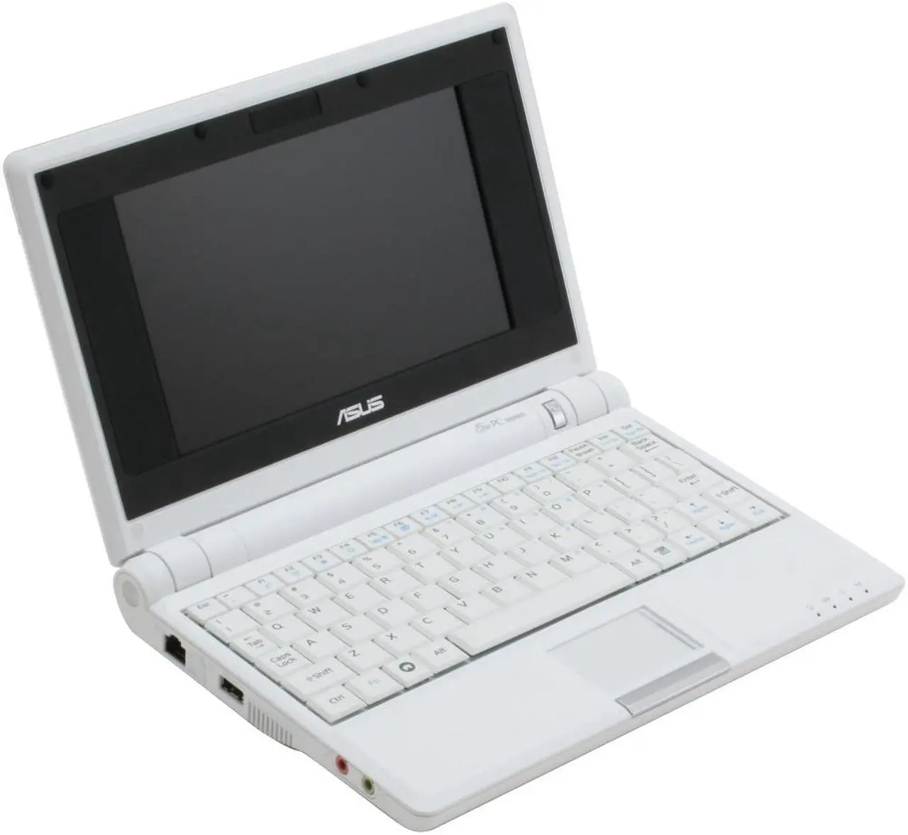 Alt view image 6 of 17 - ASUS Eee PC 4G Surf - Pure White Intel Mobile CPU 7" WVGA 512MB Memory 4GB SSD NetBook
