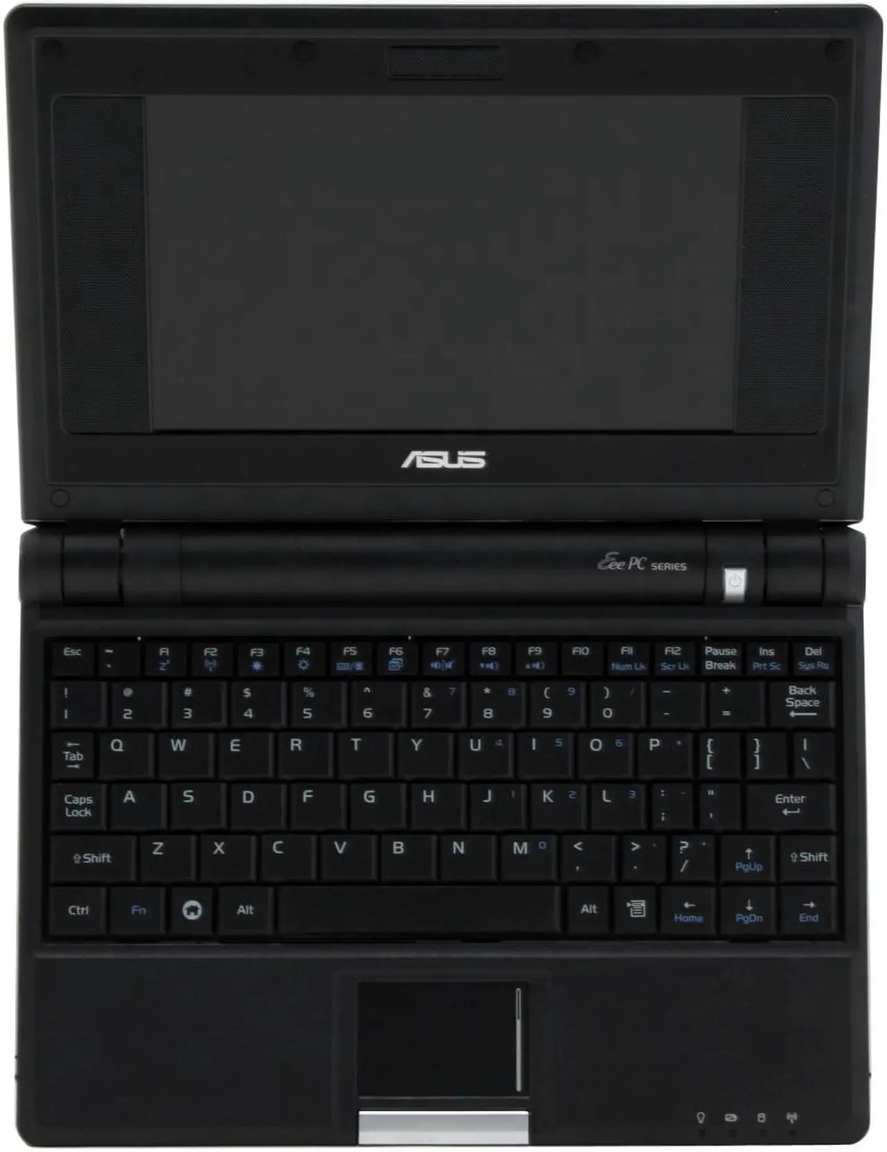 Alt view image 15 of 15 - ASUS Eee PC 2G Surf - Galaxy Black Intel Mobile CPU 7" WVGA 512MB Memory 4GB SSD NetBook