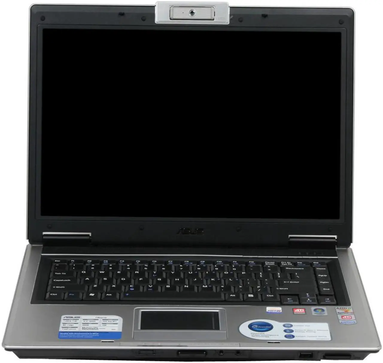 Alt view image 8 of 14 - ASUS Laptop F3 Series AMD Turion 64 X2 TL-60 2GB Memory 200GB HDD ATI Mobility Radeon HD 2600 15.4" Windows Vista Home Premium F3KA-X3